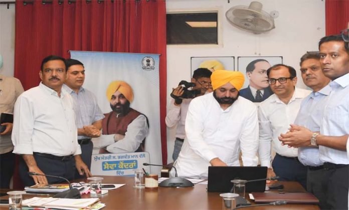 Mann Government increased Services of Service Centers