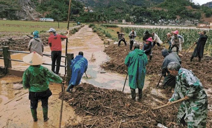 Rains And Floods Wreak Havoc in China