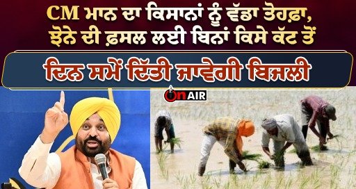 CM Maan's big gift to the farmers, electricity will be given during the day without any cut for the paddy crop