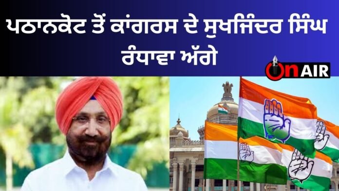 Sukhjinder Singh Randhawa of Congress from Pathankot