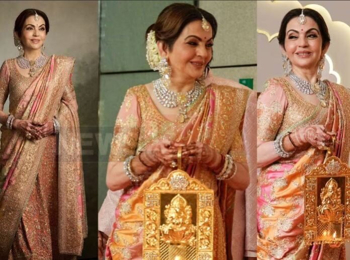 Nita Ambani wore 'Ranghat' ghagra in Anant's wedding, ready in 40 days