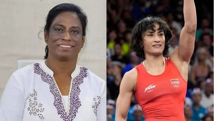 PT Usha gave a big statement in Vinesh Phogat overweight case