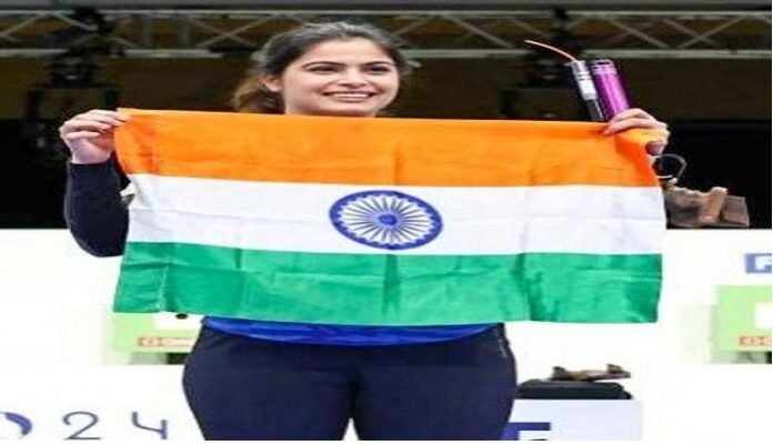 Manu Bhakar can be the flag bearer of India in the closing ceremony of the Paris Olympics!