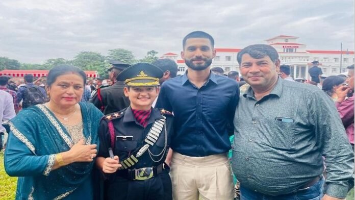 Punjab's daughter named Roshan, became a commissioned officer in the Indian Army