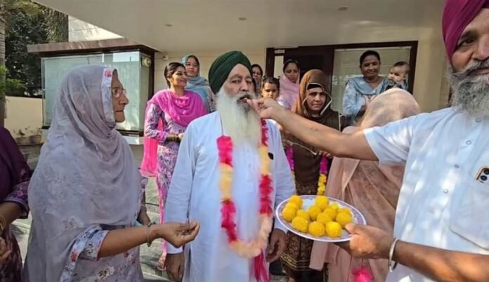 The Sarpanch of the village who became the father of Punjabi Singer Amy Virk, was elected unanimously