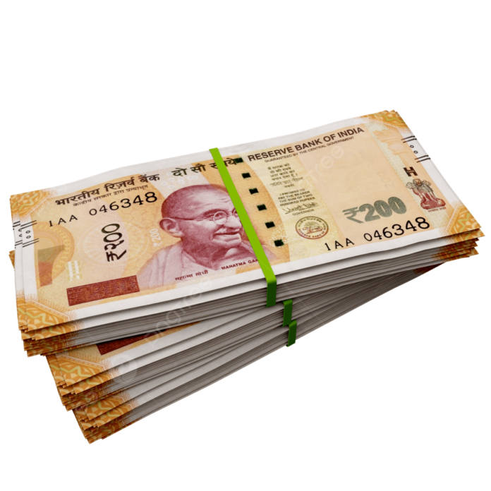 Reserve Bank has removed Rs 200 notes from the market