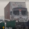 In Haryana, the truck entered the wrong side of the highway, 6 people were crushed, 5 died.