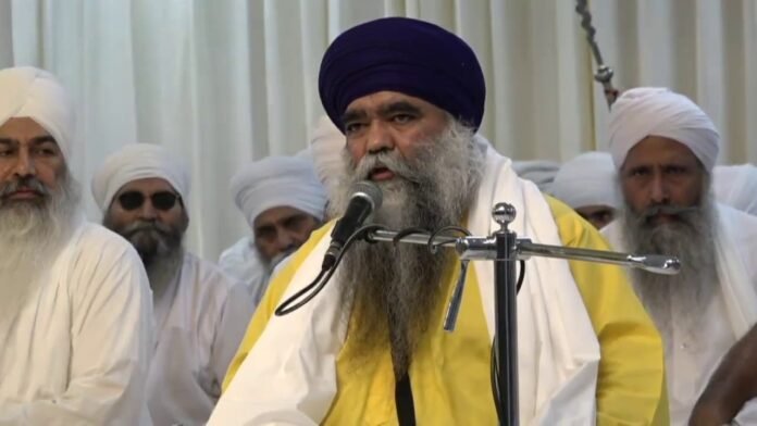 Harnam Singh Khalsa of Damdami Taksal made a big announcement, he will support this party in the elections.