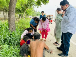 Child begging