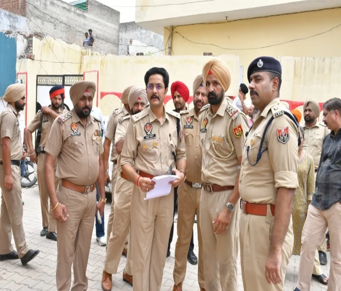 Police destroy illegal property
