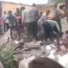 school roof collapses