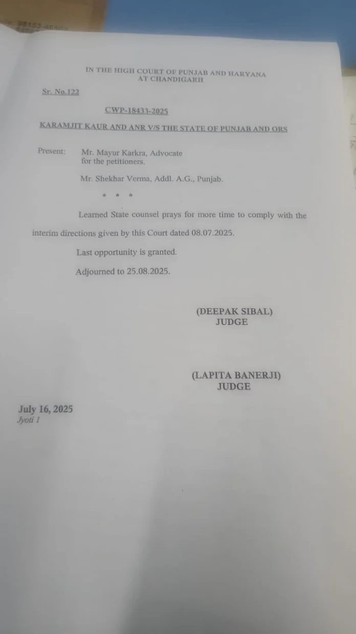 High Court orders