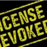 license revoked