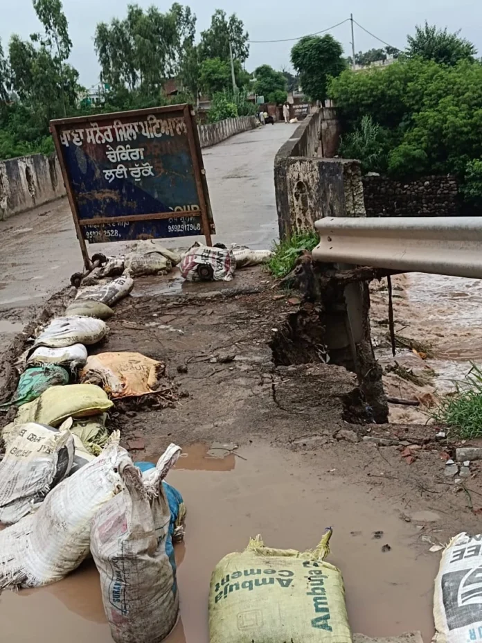 Bridge collapses