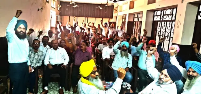 Adiedd School protest rally