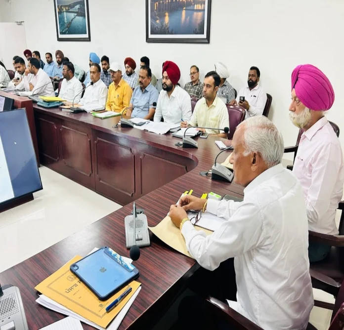 High-level meeting Barinder Kumar Goyal