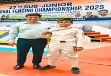 ਆਰਵ ਕੁਮਾਰ ਨੇ ਨੈਸ਼ਨਲ ਫੈਨਸਿੰਗ ਚੈਂਪੀਅਨਸ਼ਿਪ ਵਿੱਚ ਚਮਕਾਇਆ ਪੰਜਾਬ ਦਾ ਨਾਮ National Fencing Championship