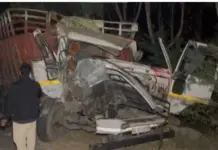 ਫਾਜਿਲਕਾ ਵਿਖੇ ਬੱਸ ਤੇ ਟਰੱਕ ਵਿਚਕਾਰ ਹੋਈ ਭਿਆਨਕ ਟੱਕਰ ਵਿਚ 2 ਦੀ ਮੌਤ Accident