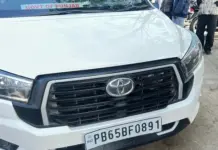 ਚਮਕੌਰ ਸਾਹਿਬ ਦੇ ਵਿਧਾਇਕ ਦੀ ਗੱਡੀ ਹਾਦਸਾਗ੍ਰਸਤ ਹੋਣ ਕਾਰਨ ਇੱਕ ਔਰਤ ਜ਼ਖਮੀ accident