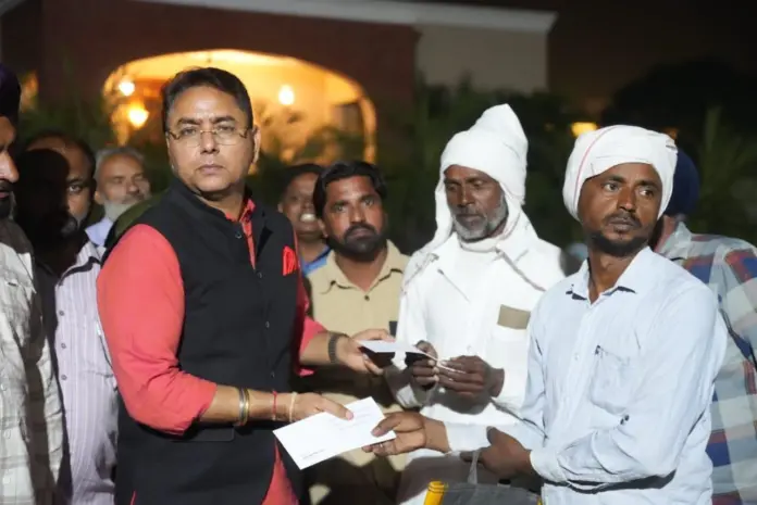 Repairing mud houses