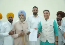 ਅਮਨ ਅਰੋੜਾ ਨੇ 11 ਪਿੰਡਾਂ ਦੇ 88 ਕਿਸਾਨ ਪਰਿਵਾਰਾਂ ਨੂੰ ਮਨਜ਼ੂਰੀ ਪੱਤਰ ਸੌਂਪੇ Aman Arora