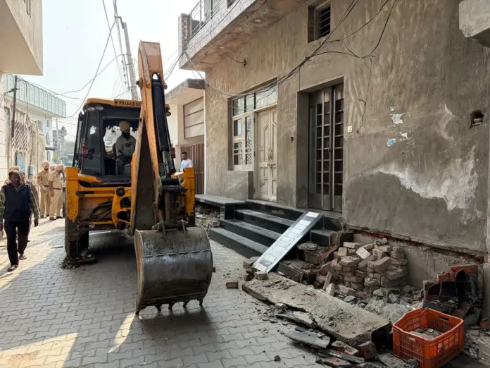 Illegal Construction Demolish Illegal structures demolished