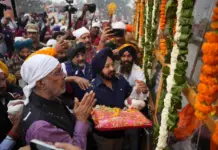 ਸ਼ਹੀਦੀ ਦਿਹਾੜੇ ਨੂੰ ਸਮਰਪਿਤ ਨਗਰ ਕੀਰਤਨ ਦਾ ਪਟਿਆਲਾ ਪੁੱਜਣ ‘ਤੇ ਭਰਵਾਂ ਸਵਾਗਤ nagar Kirtan