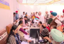 ਪੈਨਸ਼ਨਰ ਸੇਵਾ ਮੇਲੇ ਦਾ ਵੱਡੀ ਗਿਣਤੀ ਪੈਨਸ਼ਨਰਾਂ ਨੇ ਮੇਲੇ ਦਾ ਉਠਾਇਆ ਲਾਭ pensioner service fair