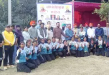 69ਵੀਆਂ ਅੰਤਰ ਜਿ਼ਲਾ ਸਕੂਲ ਖੇਡਾਂ `ਚ ਪਟਿਆਲਾ ਨੇ ਜਿੱਤਿਆ ਸਿਲਵਰ ਮੈਡਲ District School Games