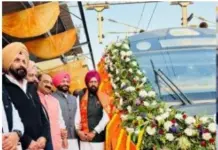 ਫ਼ਿਰੋਜ਼ਪੁਰ ਤੋਂ ਸ਼ੁਰੂ ਹੋਈ ‘ਵੰਦੇ ਭਾਰਤ’ ਰੇਲ ਗੱਡੀ Vande Matram