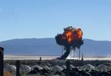 ਕੈਲੀਫੋਰਨੀਆ ਦੇ ਰੇਗਿਸਤਾਨ `ਚ ਐੱਫ-16 ਲੜਾਕੂ ਜਹਾਜ਼ ਹਾਦਸਾਗ੍ਰਸਤ California desert