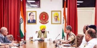 ਮੁੱਖ ਮੰਤਰੀ ਮਾਨ ਨੇ ਕੀਤੀ ਪੰਜਾਬ ਪੁਲਸ ਦੇ ਅਧਿਕਾਰੀਆਂ ਨਾਲ ਉੱਚ ਪੱਧਰੀ ਮੀਟਿੰਗ CM meeeting