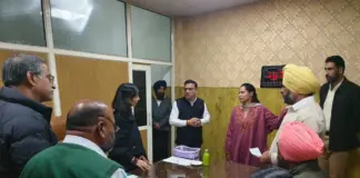 ਚੋਣ ਆਬਜ਼ਰਵਰ ਨੇ ਲਿਆ ਨਾਮਜ਼ਦਗੀ ਪ੍ਰਕ੍ਰਿਆ ਦਾ ਜਾਇਜ਼ਾ Election observer