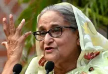 ਜ਼ਮੀਨ ਘੁਟਾਲੇ `ਚ ਸ਼ੇਖ ਹਸੀਨਾ ਨੂੰ ਸੁਣਾਈ ਗਈ 5 ਸਾਲ ਦੀ ਸਜ਼ਾ Sheikh Hasina