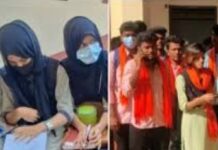 ਕਰਨਾਟਕ ਦੇ ਕਾਲਜ ਵਿਚ ਹਿਜਾਬ ਤੇ ਭਗਵਾ ਸ਼ਾਲ ਨੂੰ ਲੈ ਕੇ ਮੁੜ ਵਿਵਾਦ Karnataka college