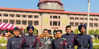 ਛੇ ਕੈਡਿਟਾਂ ਨੇ ਕੀਤੀ ਐਨ. ਡੀ. ਏ. ਤੋਂ ਗ੍ਰੈਜੂਏਸ਼ਨ ਮੁਕੰਮਲ Maharaja Ranjit Singh Armed Forces Preparatory Institute
