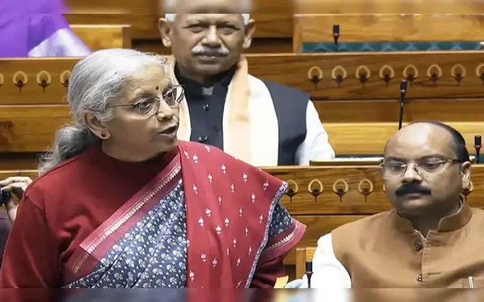 Nirmla Sita raman Parliament approves