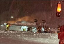 ਬਰਫੀਲੇ ਤੂਫਾਨ ਕਾਰਨ ਅਮਰੀਕਾ ਦੇ ਮੇਨ ਏਅਰਪੋਰਟ ਹਾਦਸੇ ਵਿਚ ਸੱਤ ਦੀ ਮੌਤ Airoplane Crash