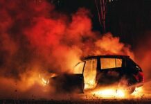 ਕਾਰ ਨੂੰ ਅਚਾਨਕ ਅੱਗ ਲੱਗਣ ਨਾਲ ਹੋਈ ਸੜ ਕੇ ਸੁਆਹ Car burnt