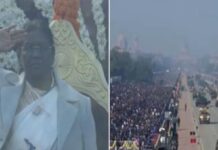 ਰਾਸ਼ਟਰਪਤੀ ਮੁਰਮੂ ਨੇ ਲਹਿਰਾਇਆ ਕਰਤਵਯ ਪਥ ਪਰੇਡ ਵਿੱਚ ਰਾਸ਼ਟਰੀ ਝੰਡਾ President Murmu