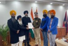 ਐਸ. ਜੀ. ਪੀ. ਸੀ. ਵਫ਼ਦ ਨੇ ਕੀਤੀ ਦਿੱਲੀ ਪੁਲਸ ਕਮਿਸ਼ਨਰ ਨਾਲ ਮੁਲਾਕਾਤ SGPC delegation