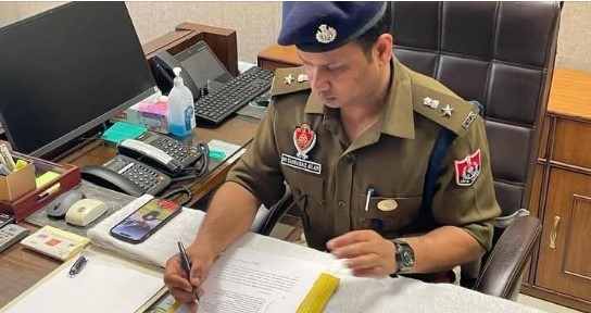 SSP Sarfraj Aalam Barnala police