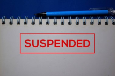Suspend suspended