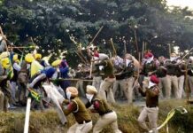 ਬਰਨਾਨਾ-ਬਠਿੰਡਾ ਨੈਸ਼ਨਲ ਹਾਈਵੇ ਤੇ ਕਿਸਾਨ ਤੇ ਪੁਲਸ ਹੋਏ ਆਹਮੋ-ਸਾਹਮਣੇ Bthinda protest