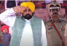 ਜਲੰਧਰ ਦੇ ਪੀ. ਏ. ਪੀ. ਵਿਖੇ ਮੁੱਖ ਮੰਤਰੀ ਮਾਨ ਨੇ ਲਿਆ ਪ੍ਰੇਡ ਵਿਚ ਹਿੱਸਾ Bhagwant Singh
