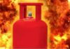 ਗੈਸ ਸਿਲੰਡਰ ਫਟਣ ਕਾਰਨ ਹੋਇਆ ਜਬਰਦਸਤ ਧਮਾਕਾ gas cylinder
