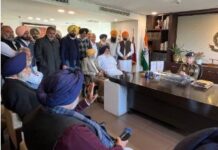 ਸੁਖਬੀਰ ਬਾਦਲ ਕੋਰ ਕਮੇਟੀ ਸਮੇਤ ਪਹੁੰਚੇ ਡੀ. ਜੀ. ਪੀ. ਪੰਜਾਬ ਦੇ ਦਫ਼ਤਰ Sukhbir Badal