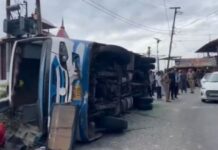 ਬੇਕਾਬੂ ਹੋਈ ਬਸ ਦੇ ਨੈਨੀਤਾਲ ਵਿਖੇ ਉਲਟਣ ਨਾਲ ਇਕ ਦੀ ਮੌਤ ਕਈ ਜ਼ਖ਼ਮੀ Nainital