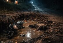 ਰਾਤ ਸਮੇਂ ਮੋਟਰਸਾਈਕਲ ਸਮੇਤ ਟੋਏ ਵਿਚ ਡਿੱਗਣ ਕਾਰਨ ਨੌਜਵਾਨ ਦੀ ਮੌਤ Road Accident