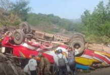 ਜੰਮੂ ਤੋਂ ਸ੍ਰੀਨਗਰ ਜਾ ਰਹੀ ਬਸ ਦੇ 100 ਫੁੱਟ ਹੇਠਾਂ ਡਿੱਗਣ ਕਾਰਨ ਕਈਆਂ ਦੀਆਂ ਮੌਤ Bus Accident